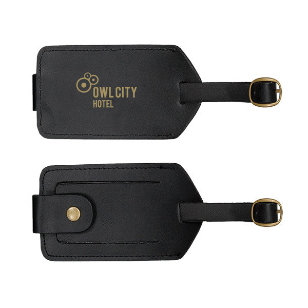 Étiquette de bagage en cuir | ART-002