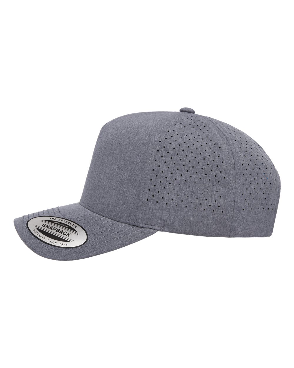 Casquette snapback 5 panneaux perforée | CAP-007