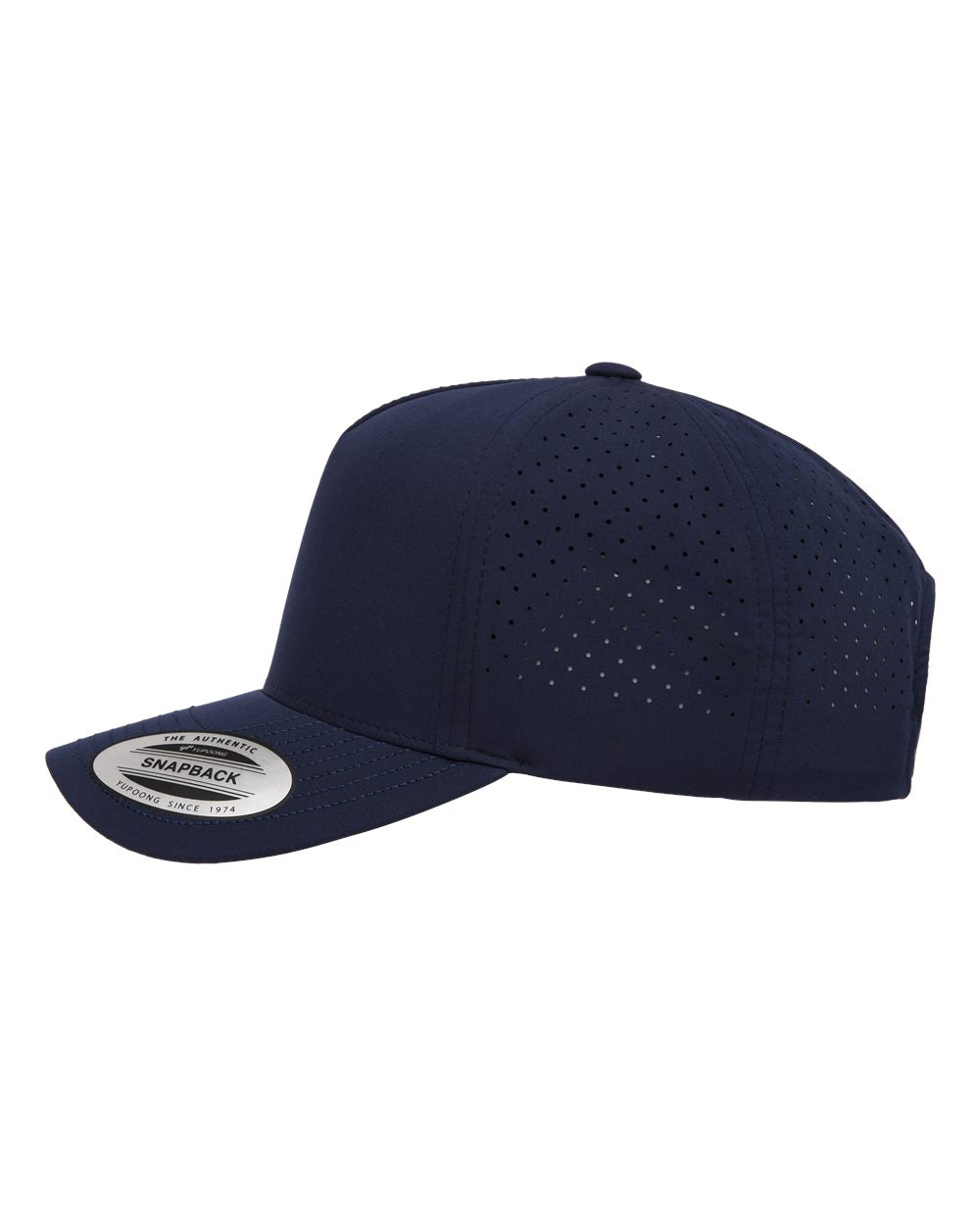 Casquette snapback 5 panneaux perforée | CAP-007