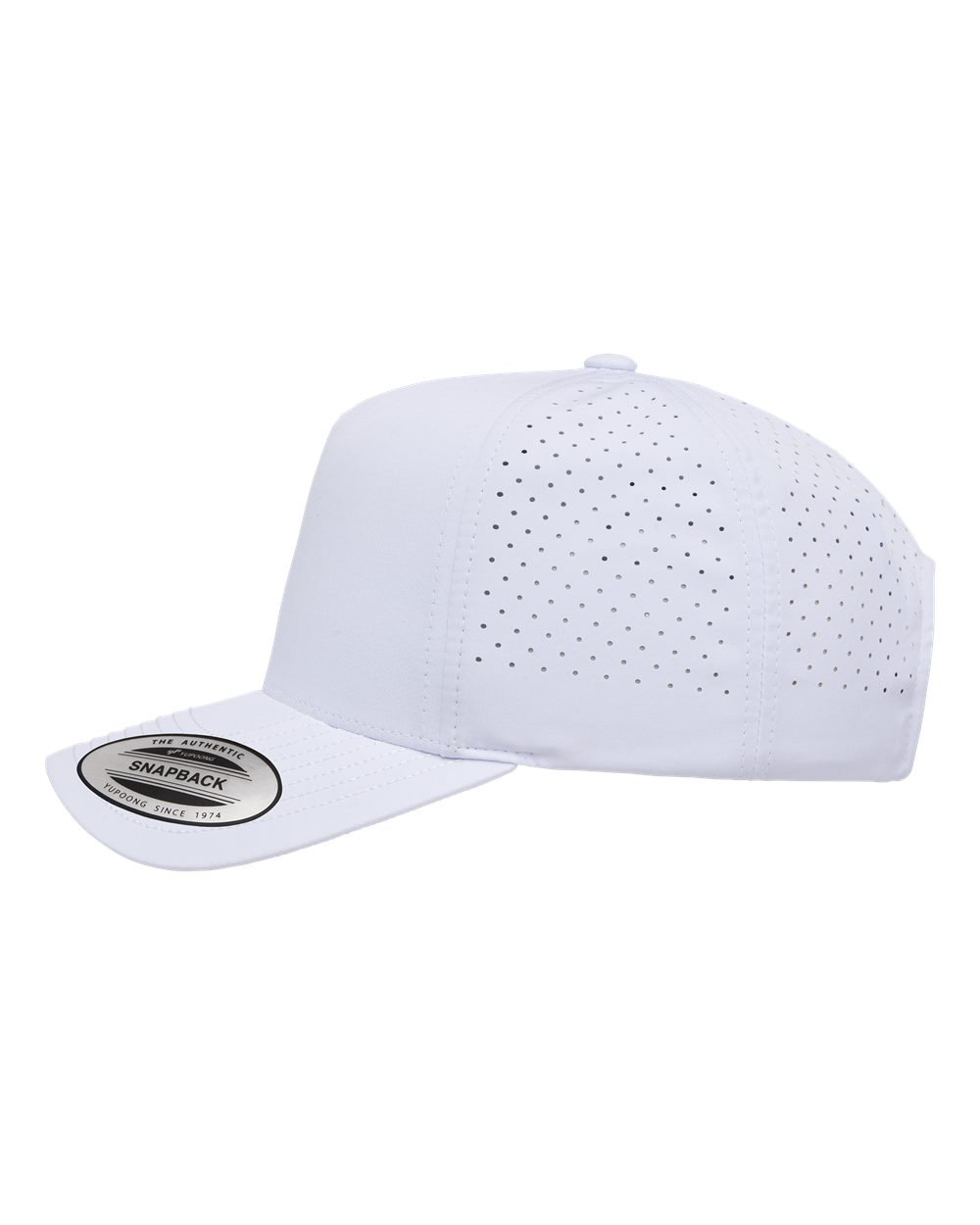 Casquette snapback 5 panneaux perforée | CAP-007